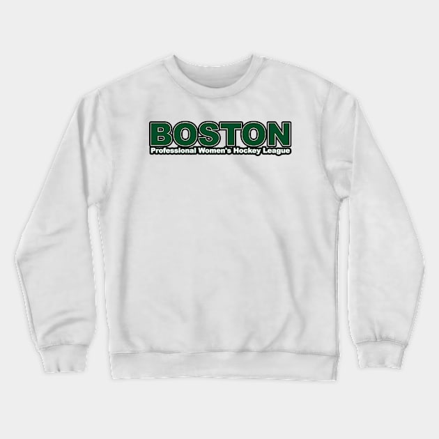 Boston Crewneck Sweatshirt by Creative Madness